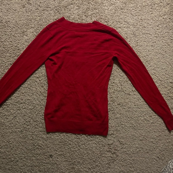 The Limited Red V-Neck - Picture 2 of 2